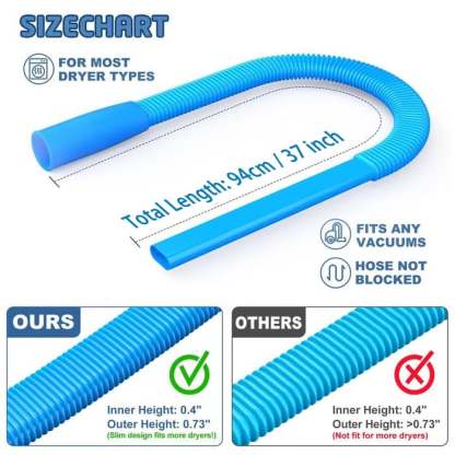 🔥SELLING FAST! ⚡ 70K+ SOLD - Dryer Vent Cleaner Kit