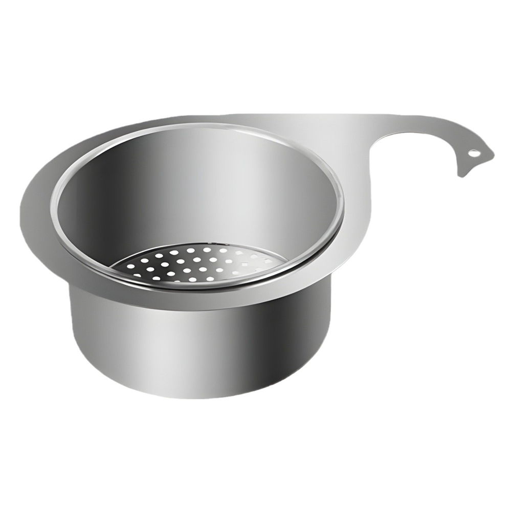 🎁stainless steel drain basket for kitchen sink