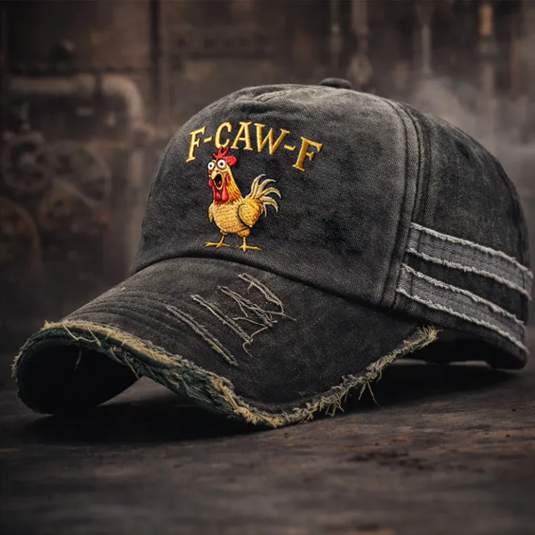 🐔🎉Last Day 50% OFF -Oh, F-CAW-F Rooster Hat - Made in America