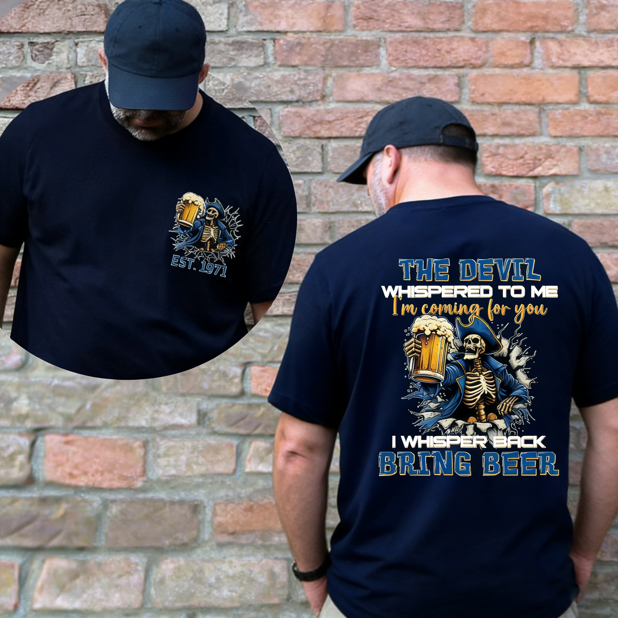 The Devil I'm Coming For You Generation X Shirt, I Whisper Back Bring Beer Gen X Sweatshirt, Hoodie，Custom Year Of Birth Shirt