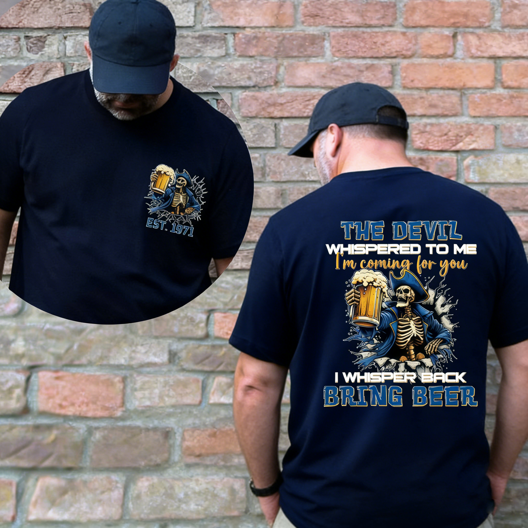 The Devil I'm Coming For You Generation X Shirt, I Whisper Back Bring Beer Gen X Sweatshirt, Hoodie，Custom Year Of Birth Shirt