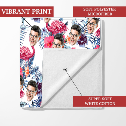 Personalized Sea Summer Beach Towels, Custom Photo Gifts, Summer Towels