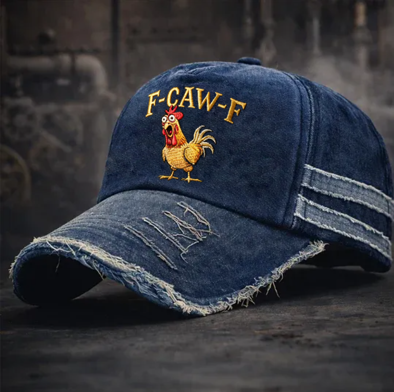 🐔🎉Last Day 50% OFF -Oh, F-CAW-F Rooster Hat - Made in America