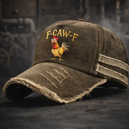 🐔🎉Last Day 50% OFF -Oh, F-CAW-F Rooster Hat - Made in America