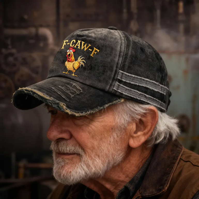 🐔🎉Last Day 50% OFF -Oh, F-CAW-F Rooster Hat - Made in America