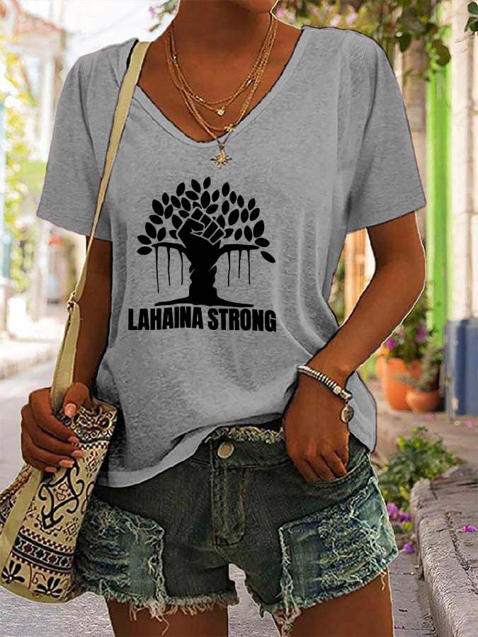 Women's Lahaina Strong Casual T-Shirt
