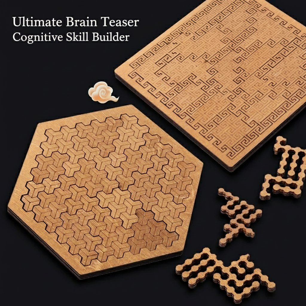🎁Christmas Special Promotion  49% OFF -🧩Fractal Tray Puzzles