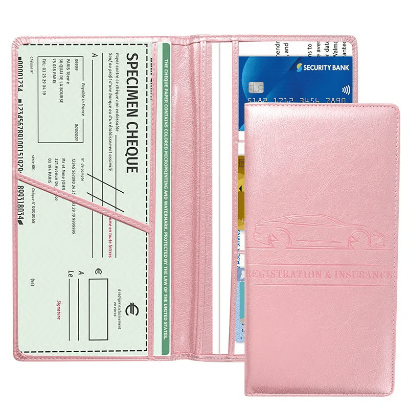 ✨Car Registration & Insurance Card Holder