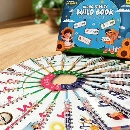 📚 Read & Rhyme Flip-Book Set – 30 Educational Phonics Flip Books for Early Learning