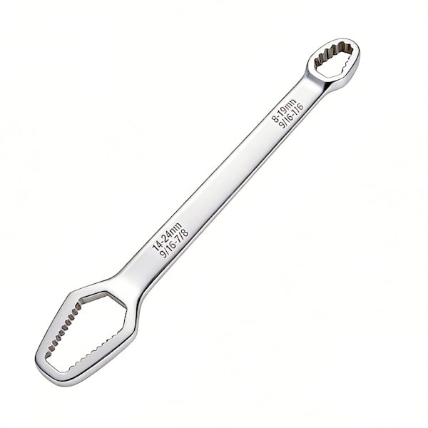 🔧Double-Ended Torx Wrench, Universal Automotive Torx Wrench 8-24mm Self-Tightening🔧