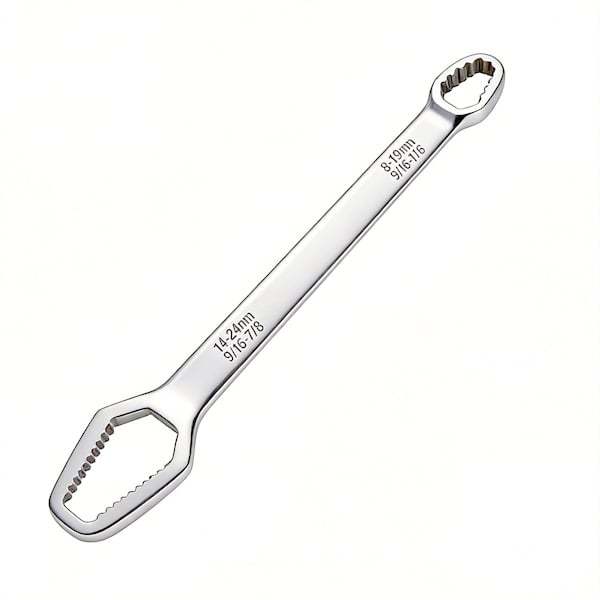 🔧Double-Ended Torx Wrench, Universal Automotive Torx Wrench 8-24mm Self-Tightening🔧