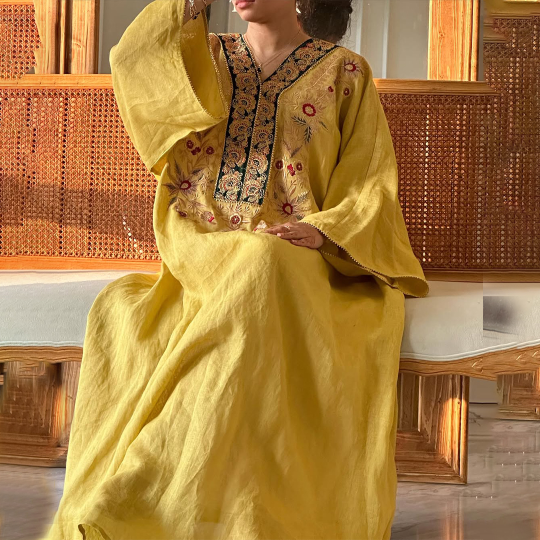 Womens Middle Eastern Gorgeous Jalabiyas Dress