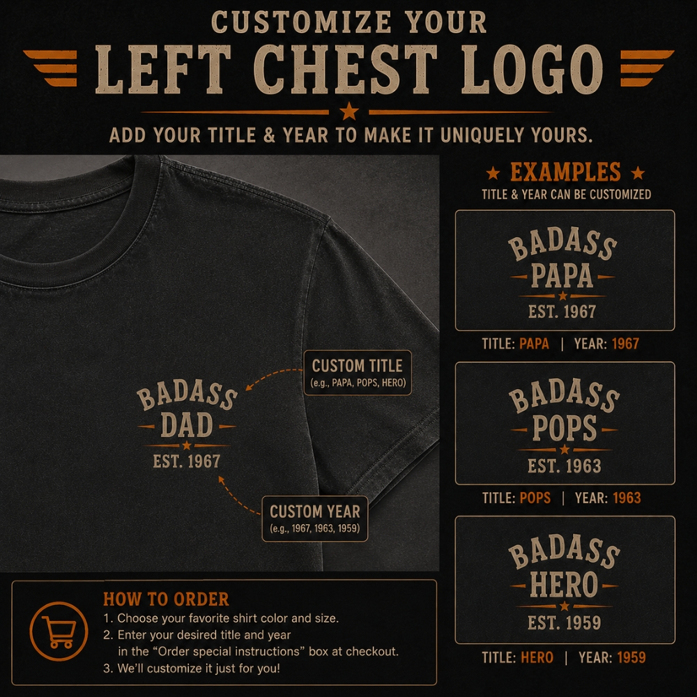 Raised On Hose Water & Neglect - The Original Badass Dad T-Shirt