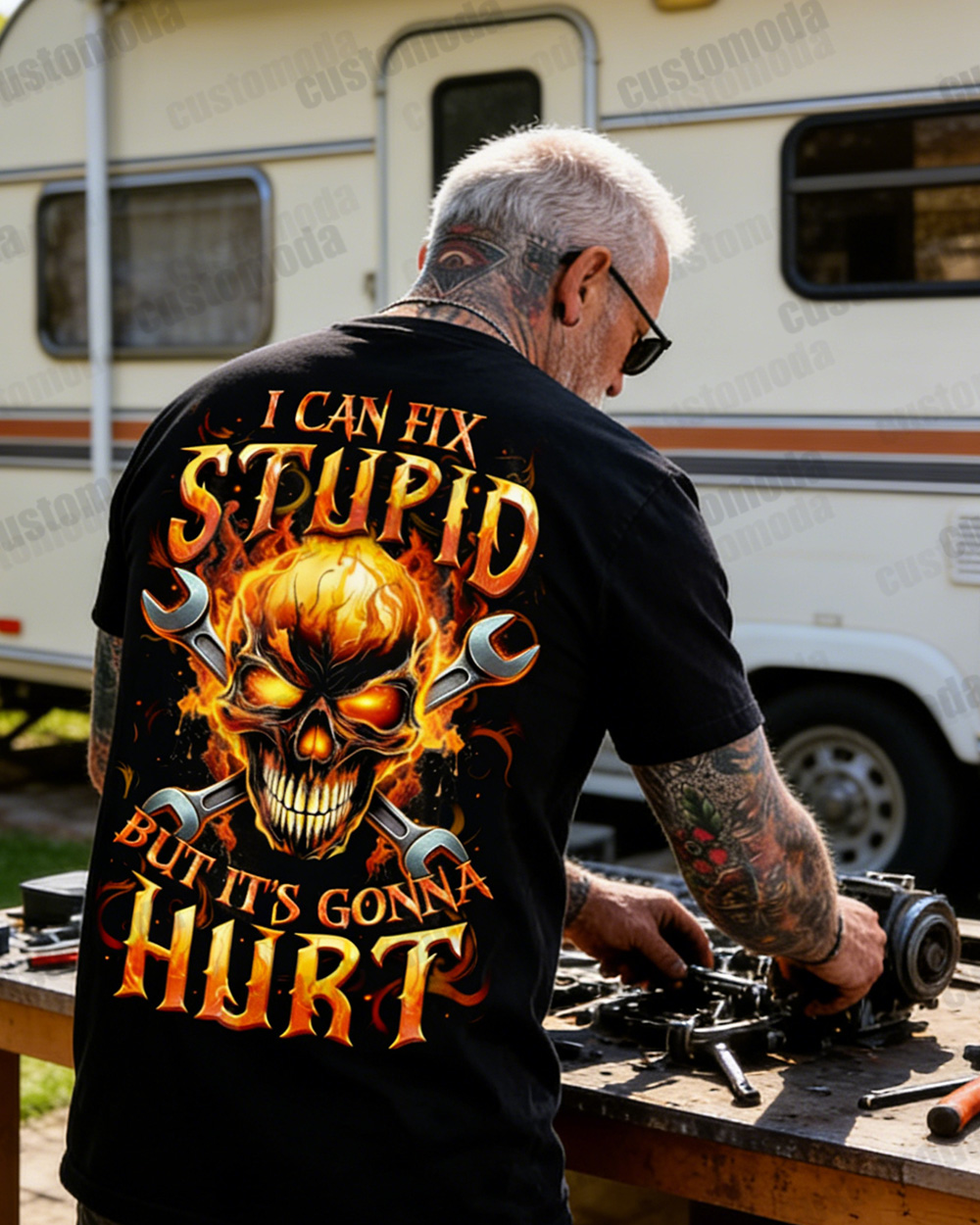 I Can Fix Stupid But It's Gonna Hurt Custom Year T-shirt