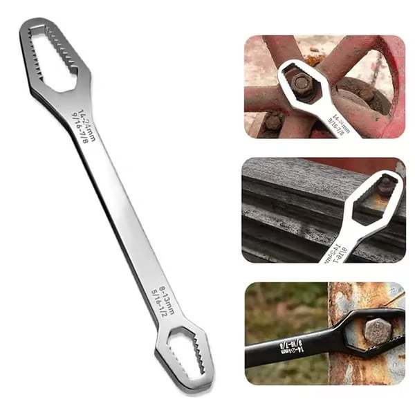 🔧Double-Ended Torx Wrench, Universal Automotive Torx Wrench 8-24mm Self-Tightening🔧