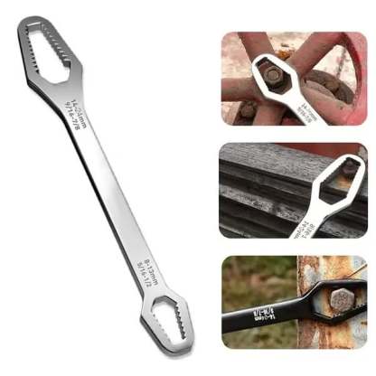 🔧Double-Ended Torx Wrench, Universal Automotive Torx Wrench 8-24mm Self-Tightening🔧
