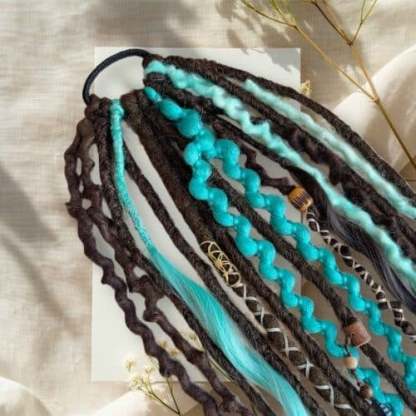 🔥Hot Sale 49% OFF -👩🏼‍🦱Elastic Dread Ponytail