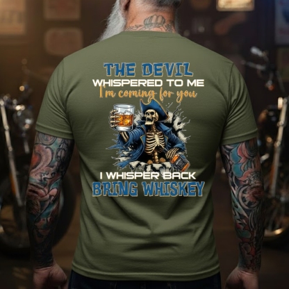 The Devil I'm Coming For You Generation X Shirt, I Whisper Back Bring Beer Gen X Sweatshirt, Hoodie，Custom Year Of Birth Shirt