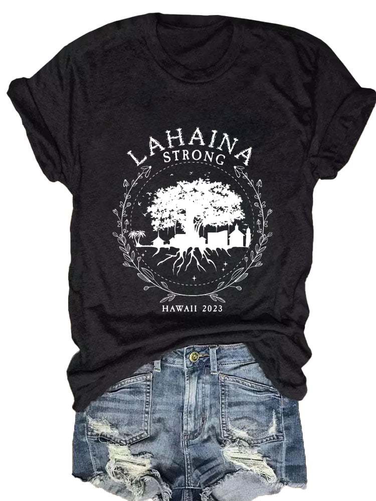 Women's Lahaina Strong Casual T-Shirt