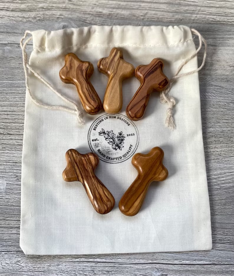 ️100% Handmade Wooden Comfort Cross