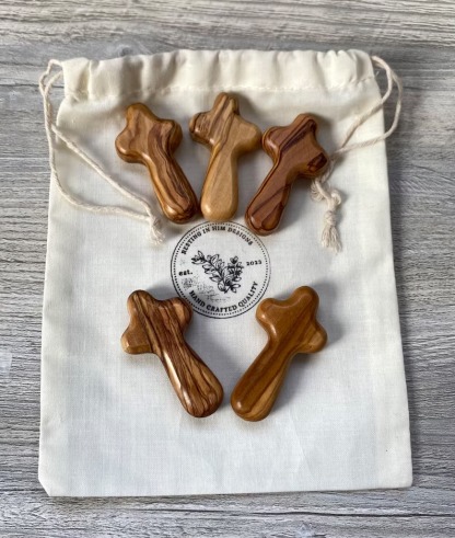 ️100% Handmade Wooden Comfort Cross