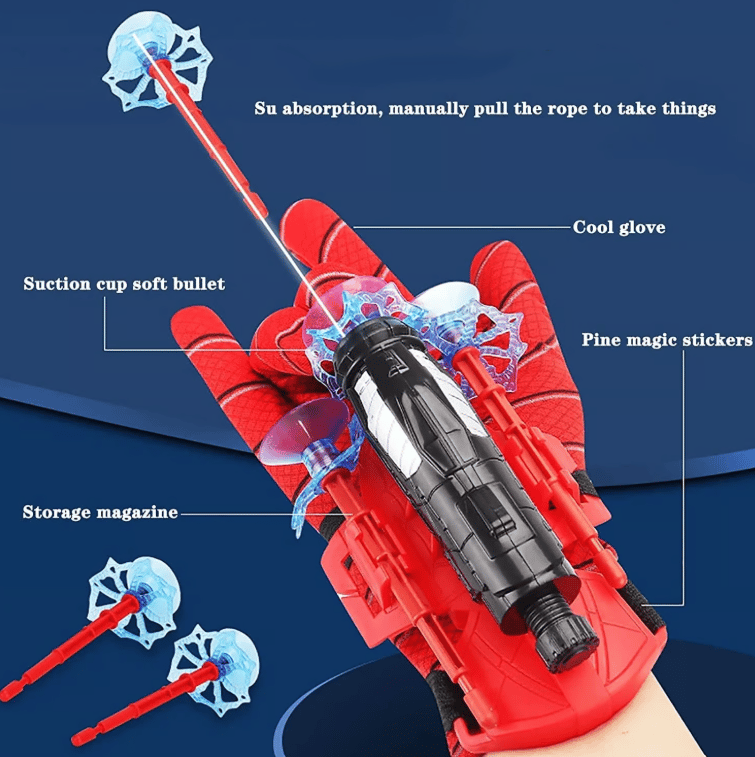 🔥Fulfill A Hero's Dream 🔥 Spider Web Launcher Toy