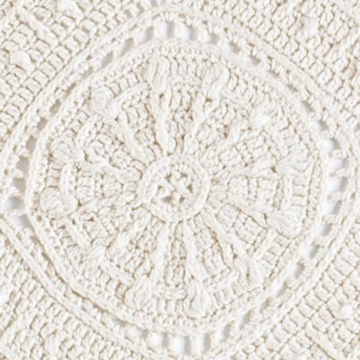 Moroccan Tile Crochet Afghan