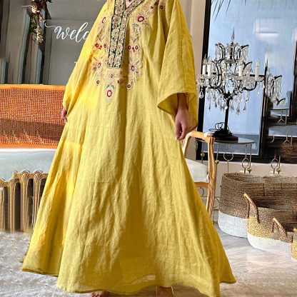 Womens Middle Eastern Gorgeous Jalabiyas Dress