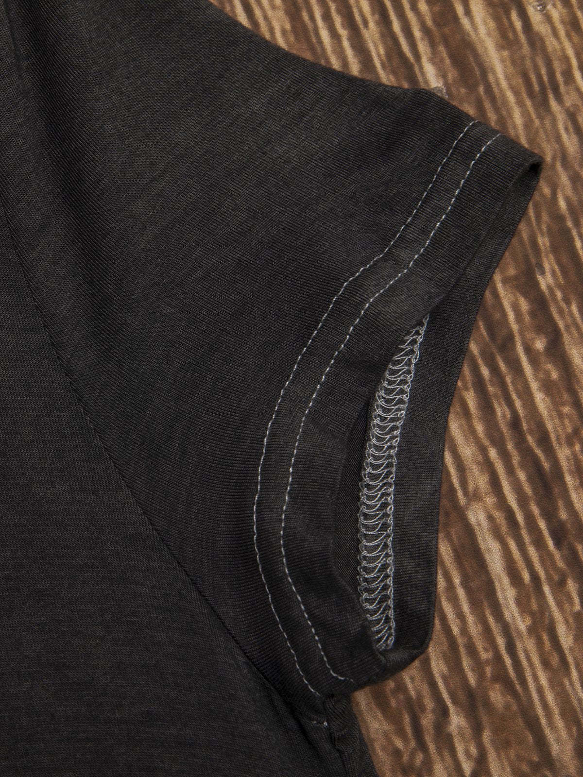 Striped Cotton-Blend Casual Short Sleeve Dresses