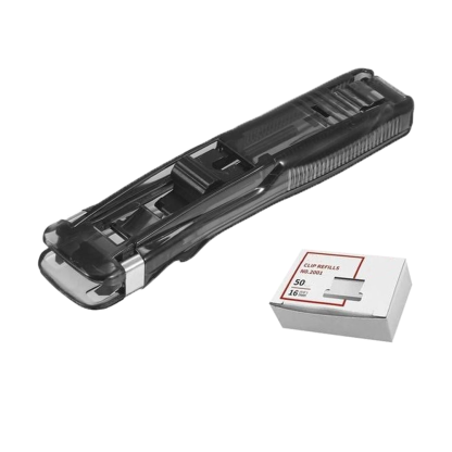 📎2026 New in Hot Sale 50% OFF🔥Portable Binder Clip Stapler - Includes 50 reusable clips