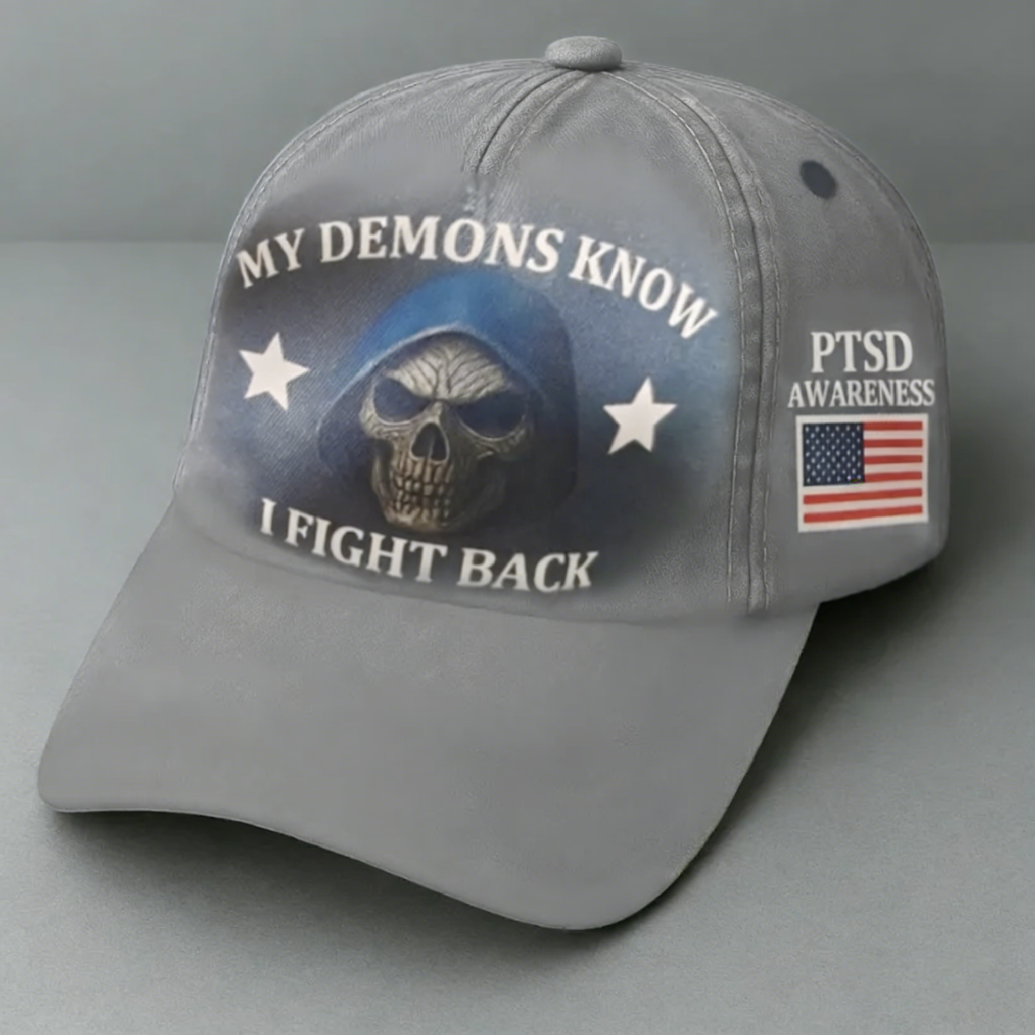 PTSD Awareness Hat – I Fight Back, Every Day