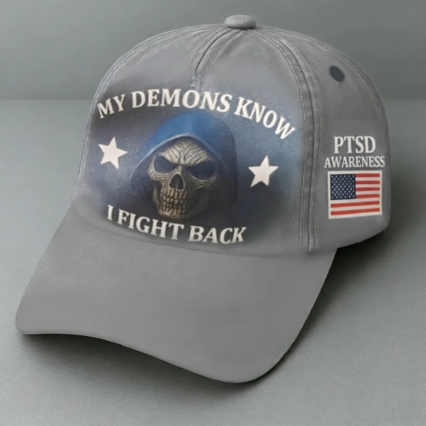 PTSD Awareness Hat – I Fight Back, Every Day