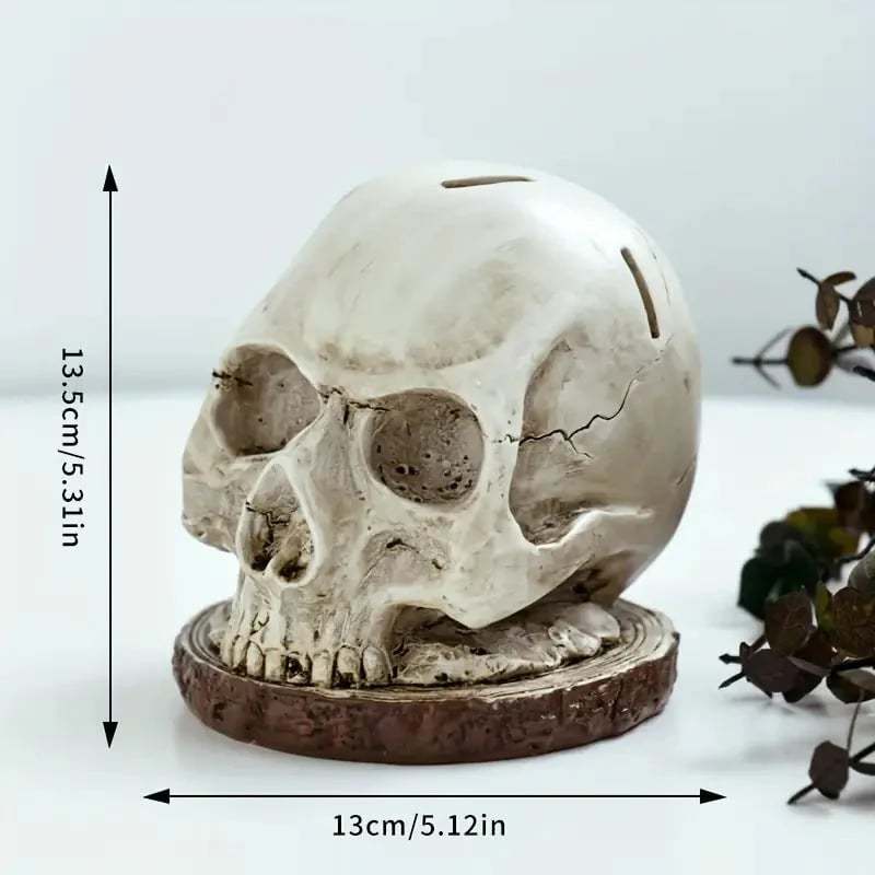 🏆 Best seller - ☠️Gothic Skull Knife Holder✨