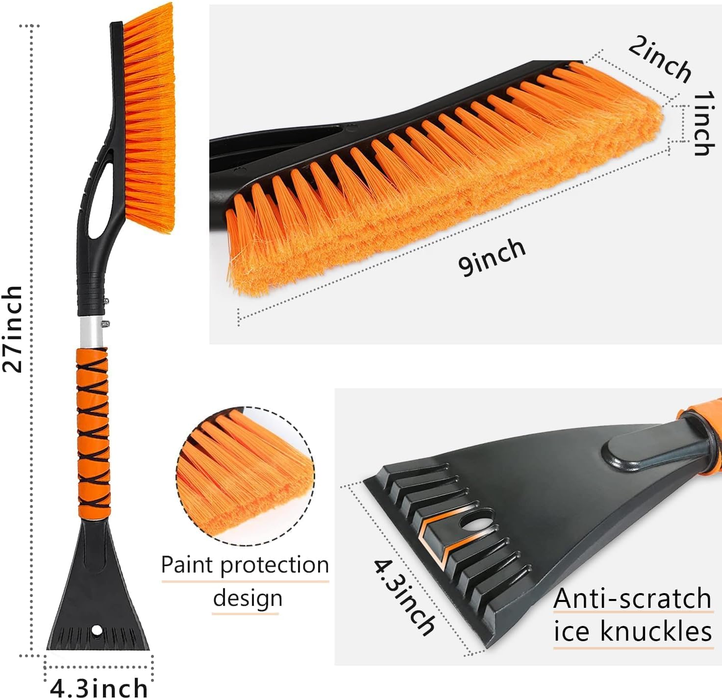 ✨Hot Sale 49% Off🚗Multi-Functional Car Snow & Ice Removal Tool