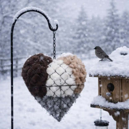 Heart Nesting Garden Decor Holder