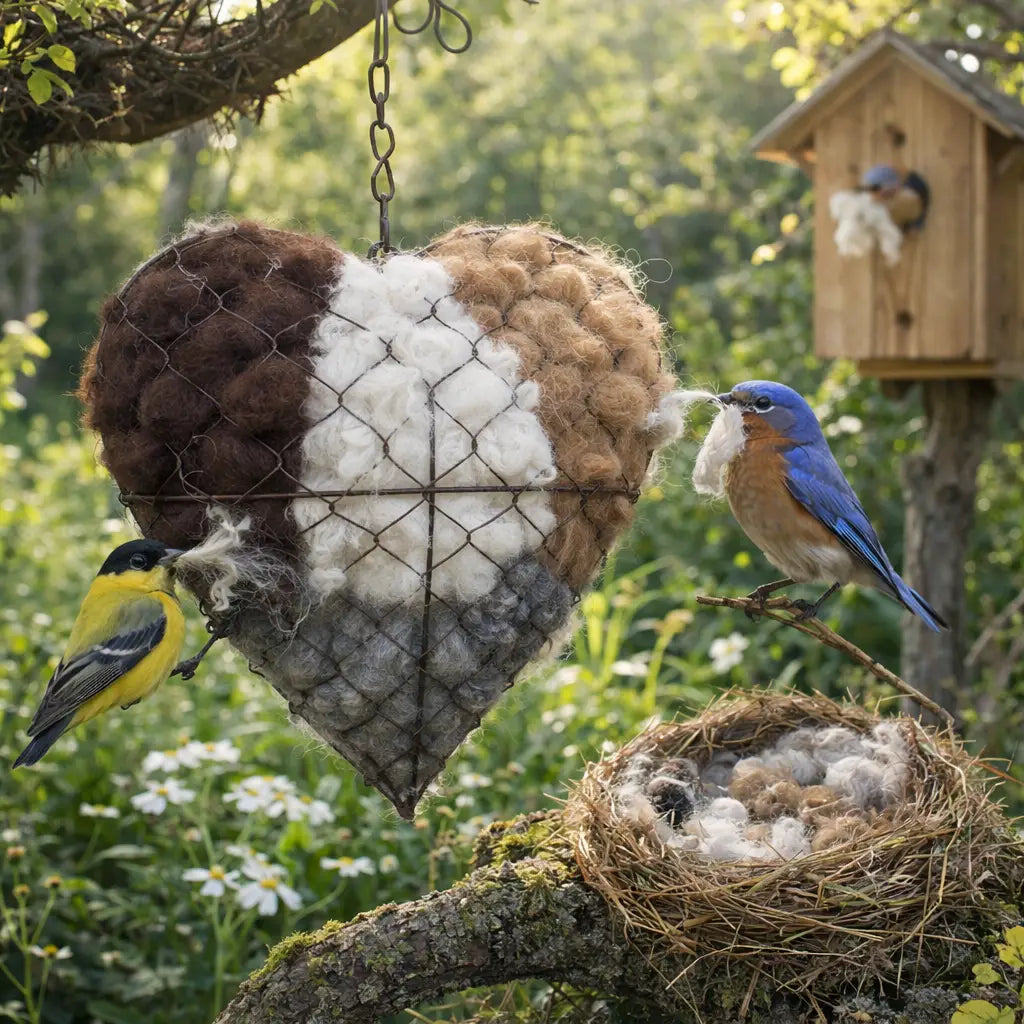 Heart Nesting Garden Decor Holder