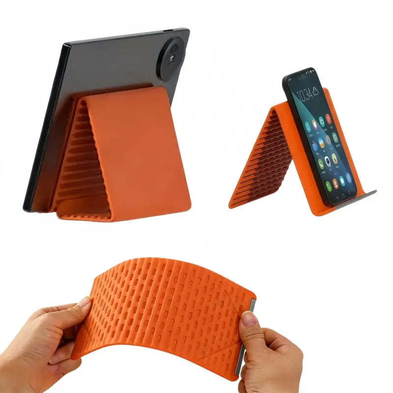 Flexible Silicone Stand - Aerospace Aluminum Core, Multi-Angle Adjustable, Universal for All Smart Devices
