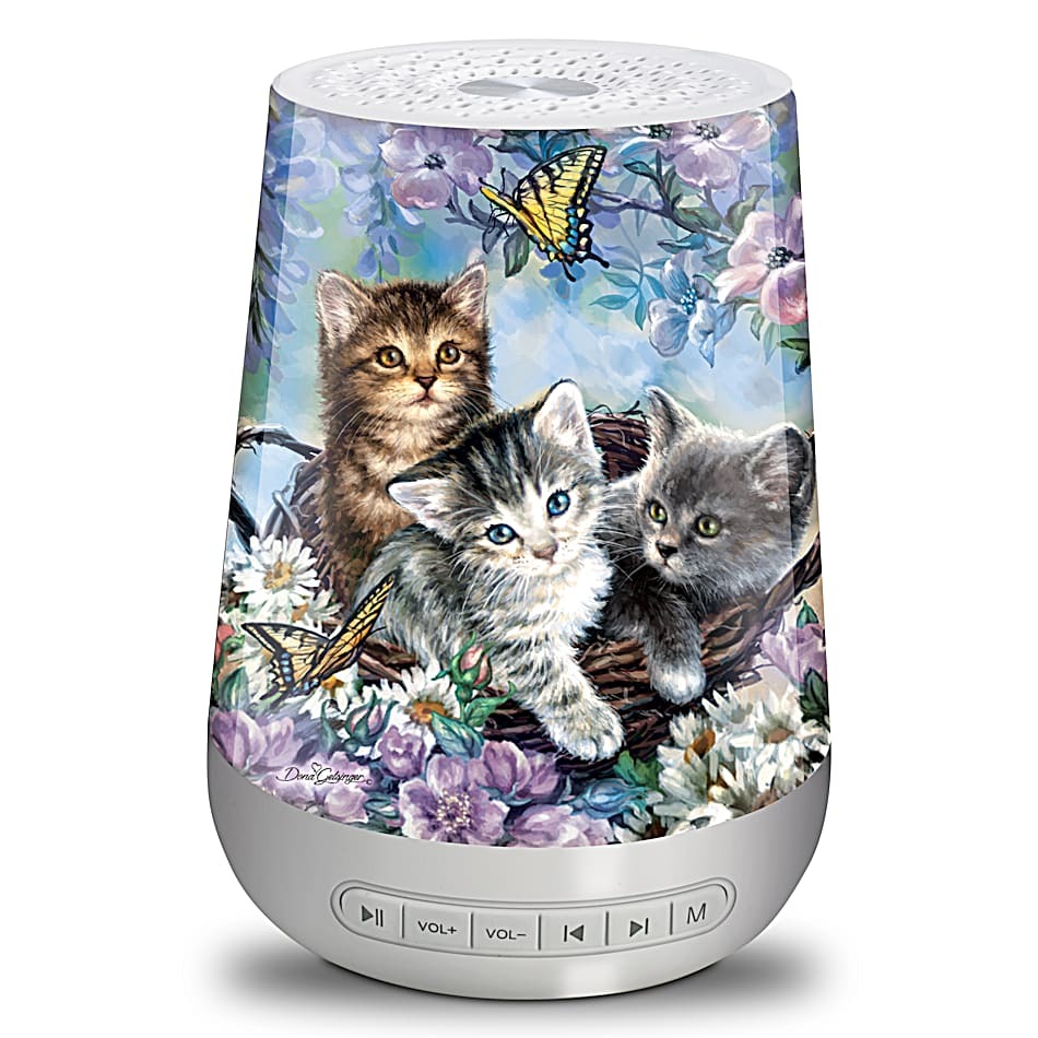 Cat Art Sound Machine With Nightlight