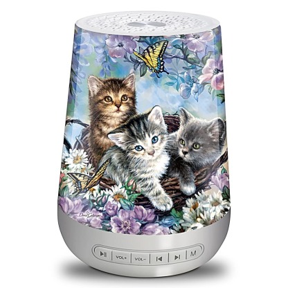 Cat Art Sound Machine With Nightlight