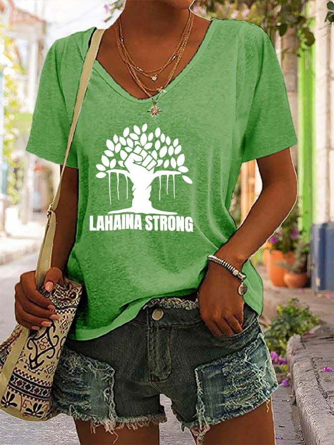 Women's Lahaina Strong Casual T-Shirt