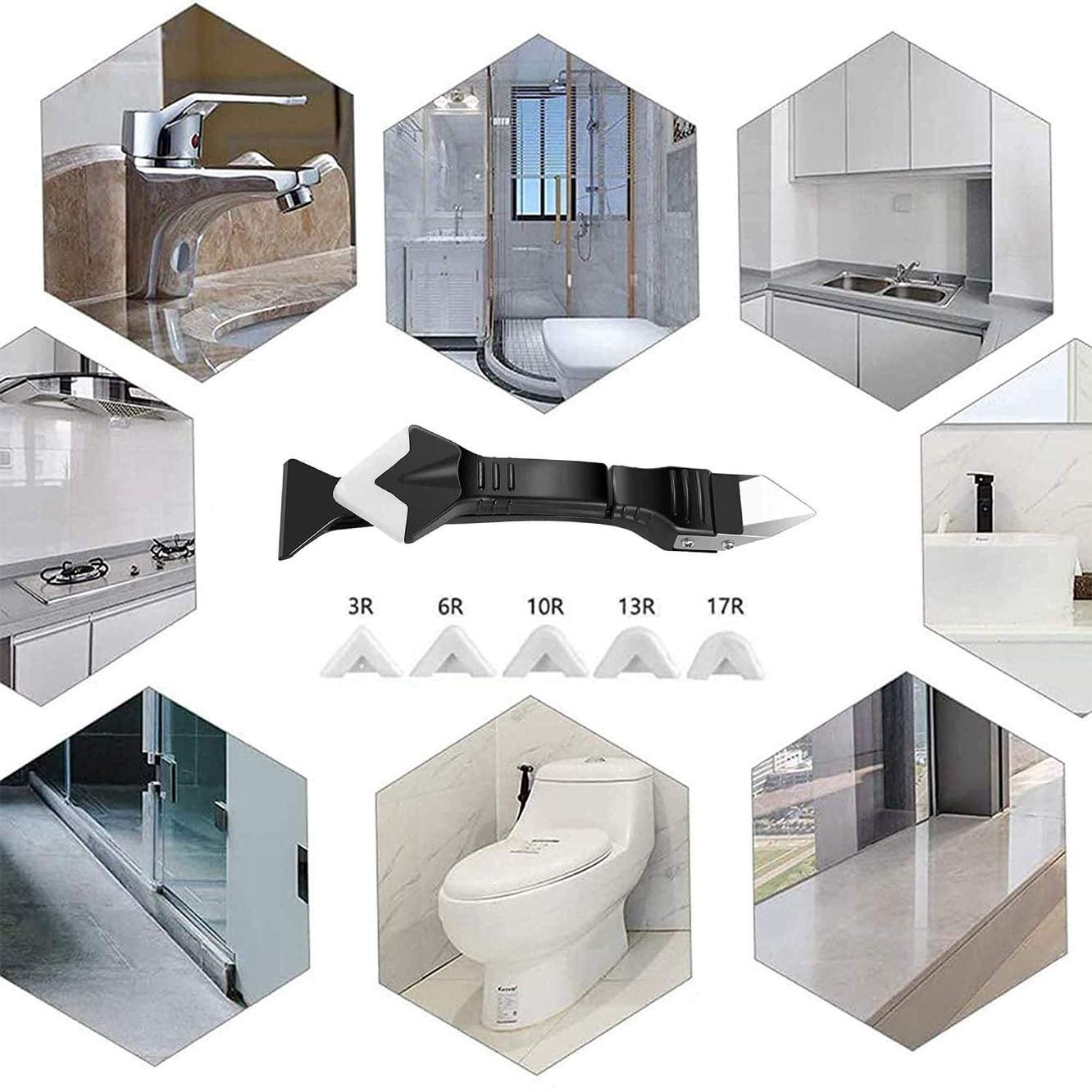 5 in 1 Silicone Caulking Tools