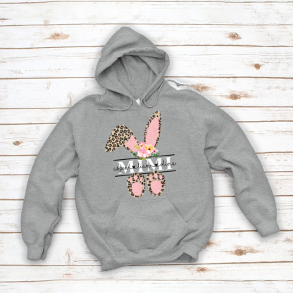 Leopard Bunny Mimi And Kids CL01 Hoodie