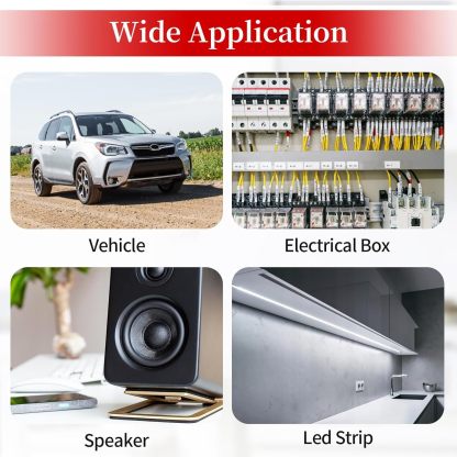 🔧Flame-Retardant Locking Wire Quick Connectors – Suitable for emergency repairs, home and automotive wiring/mods, shockproof & fire-resistant, easy to use, safe for beginners.🏡