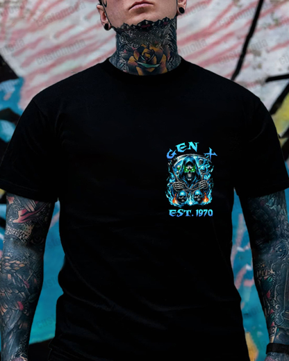 I Don't Care What People Say About Me Custom Year T-shirt