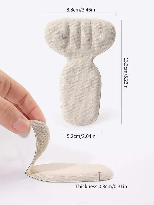 Anti-slip Heel Liners, Insole Pads, Heel Protector 🩰✨ - Pink / 2 PCS