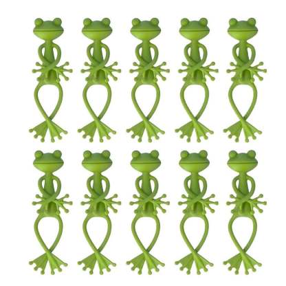 🐸Multifunctional Bendable Frog Plant Ties & Organizers