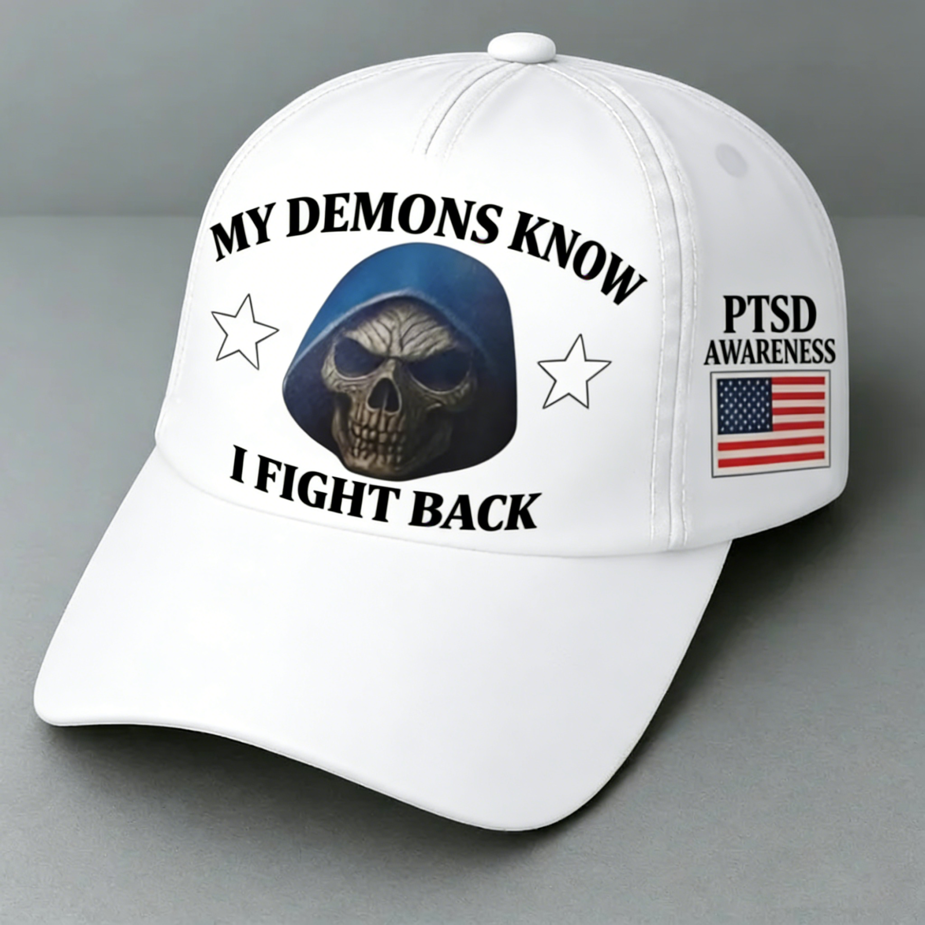 PTSD Awareness Hat – I Fight Back, Every Day