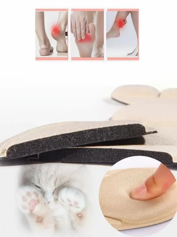Anti-slip Heel Liners, Insole Pads, Heel Protector 🩰✨ - Pink / 2 PCS