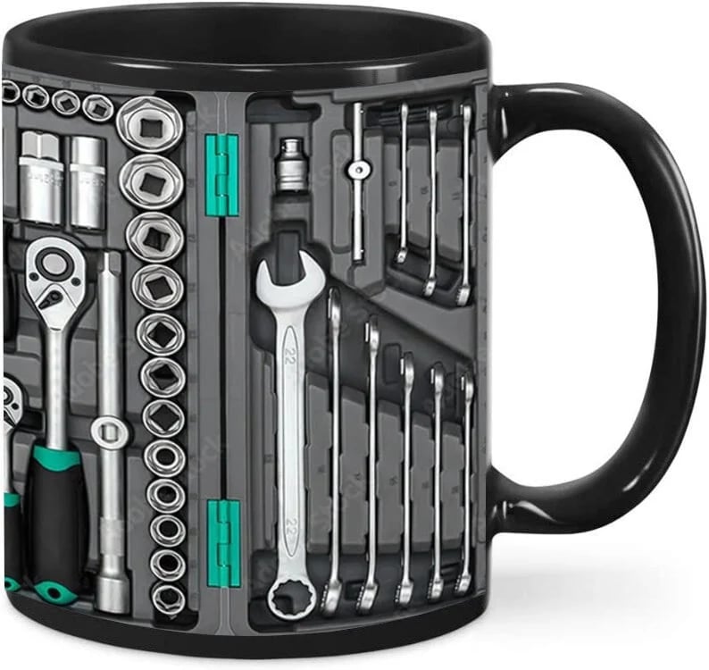 🏆🧰⚡Mechanic Toolbox Mug🍵