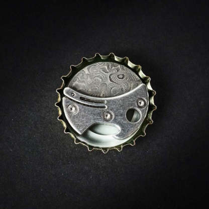 Mini Titanium Compact Bottle Opener & EDC Cutter